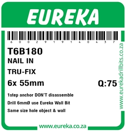 T6B180 - Tru-Fix Countersunk -T6B180_Label_T